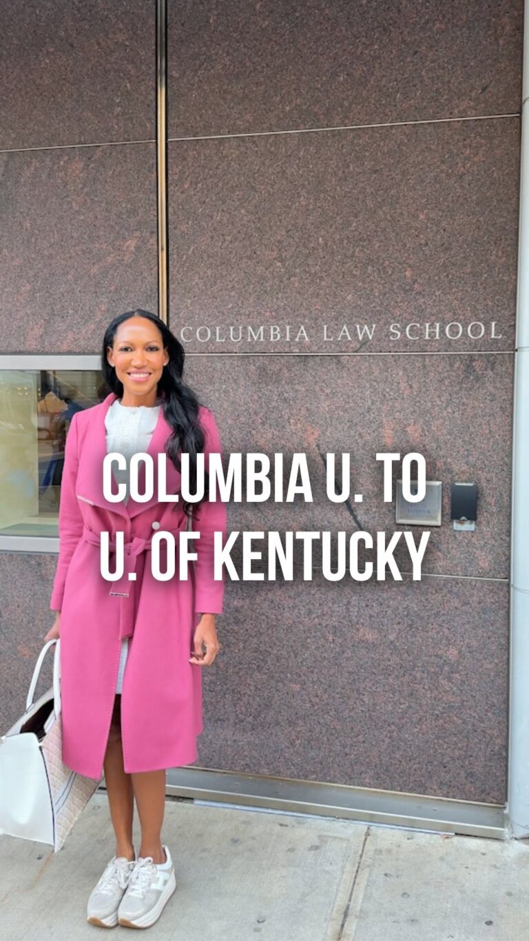 Dr. Judith at Columbia Law School and University of Kentucky